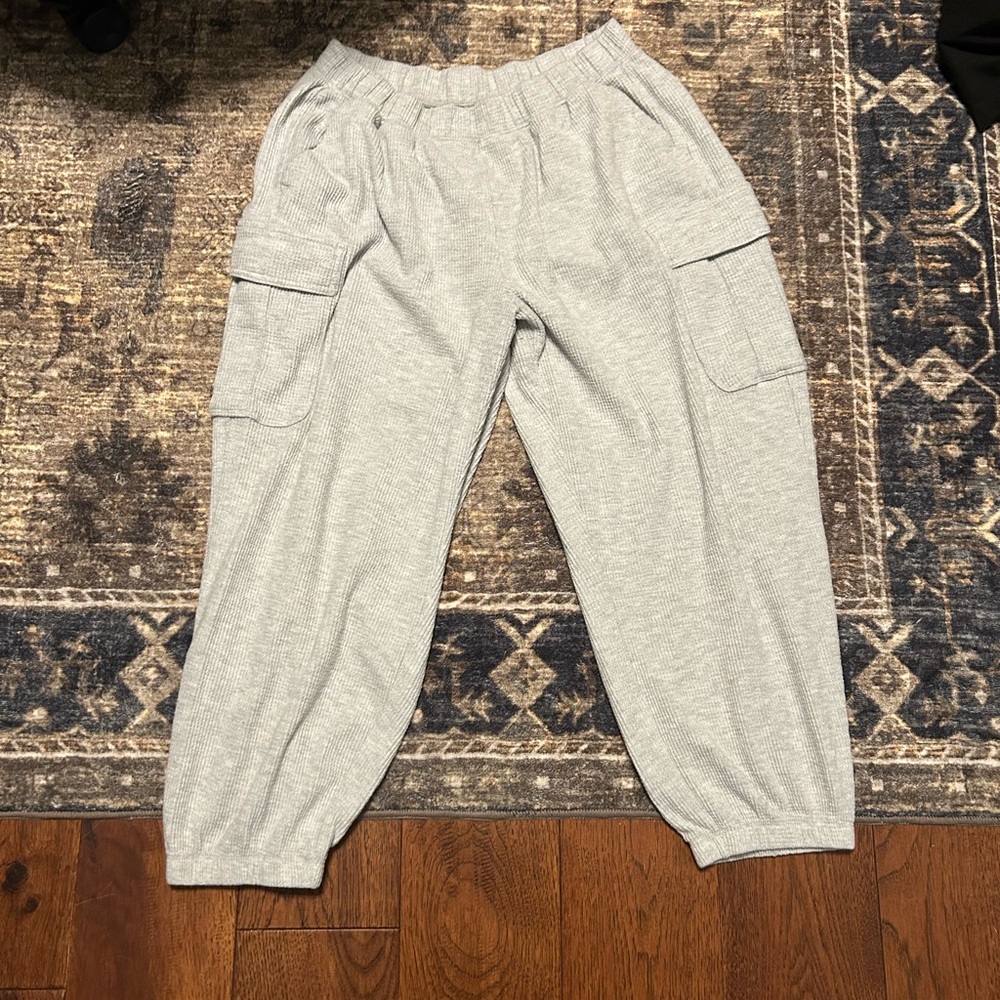 Aerie Gray Track Pants